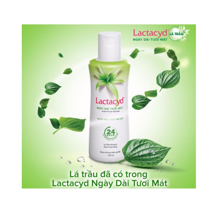 LACTACYD TRẦU KHÔNG 150ML .- DUNG DỊCH VỆ SINH PHỤ NỮ.