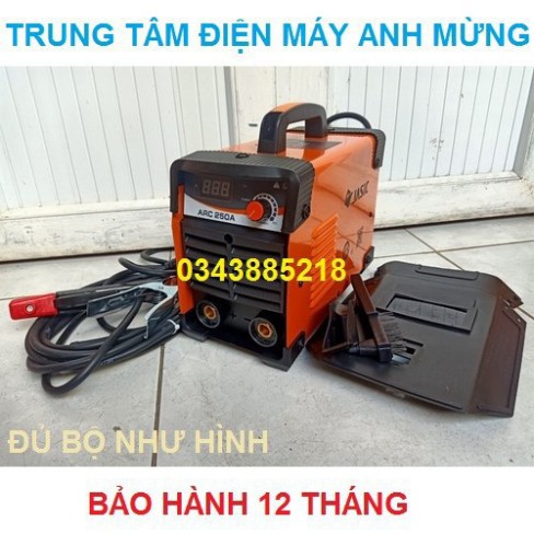 Máy hàn điện tử Jasic ARC 250A chất lượng cao, hàn tốt que từ 1.6 đến 3.2 ly