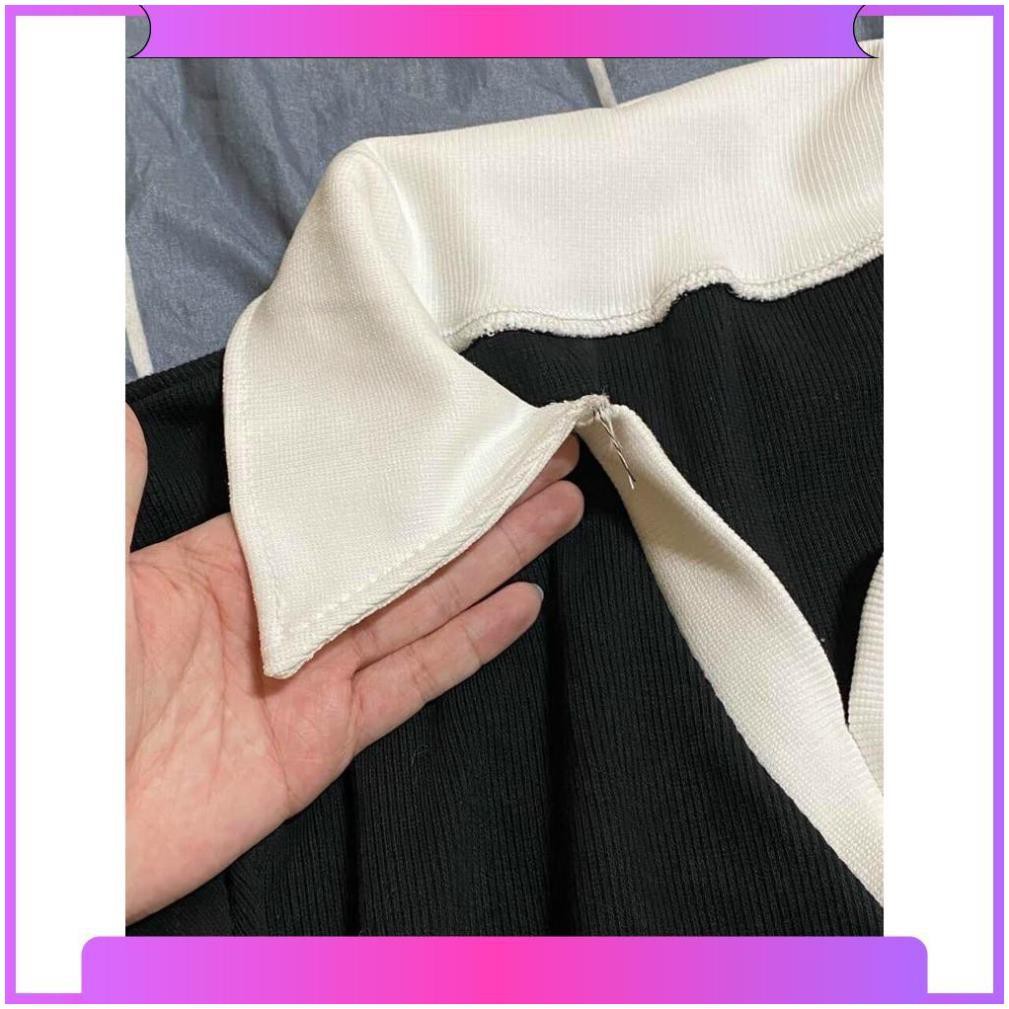 Váy Body Nữ, Váy Polo Cổ Trắng Khoét Ngực  Hàng Loại 1 Hit Hot | BigBuy360 - bigbuy360.vn