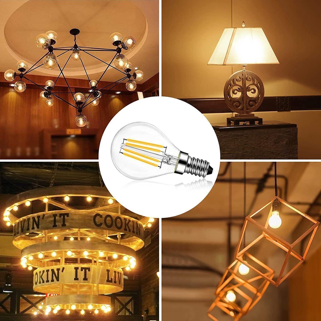1 Bóng Đèn LED Ánh Sáng Trắng Ấm Áp Mới