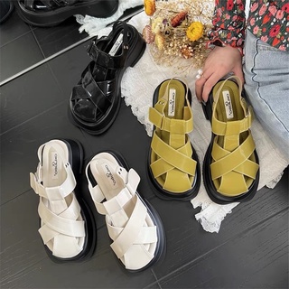ORDER Sandal rọ đế bự phong cách Hàn Quốc ( kèm video + ảnh thật )