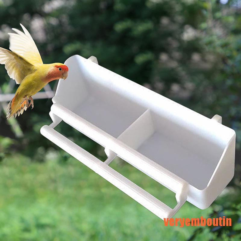 Khay Đựng Thức Ăn/Nước Uống Dành Cho Chim Kiểng Có Thể Tháo Ra Tiện Lợi