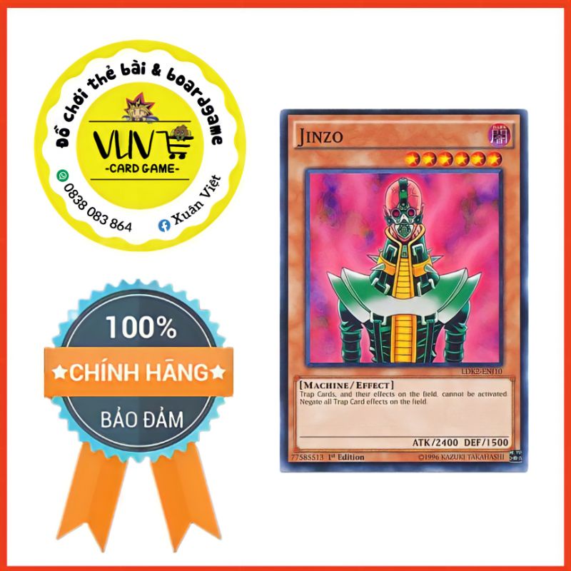 [FREESHIP] [EN+JP] thẻ bài yugioh JINZO