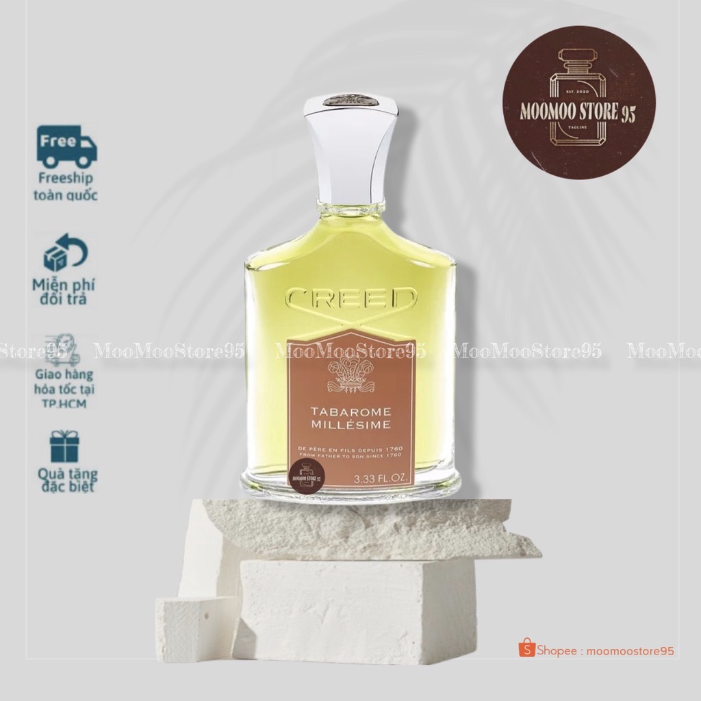 -𝐌𝐨𝐨𝐌𝐨𝐨- Creed Tabarome For Men Eau de Parfum | Nước hoa nam | Mạnh mẽ và tinh tế