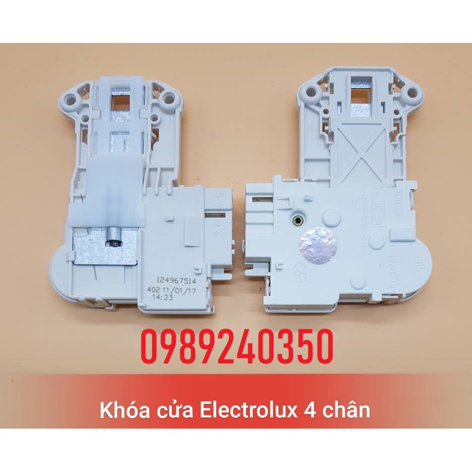 Công tắc khóa cửa Máy giặt Electrolux 4 chân chính hãng