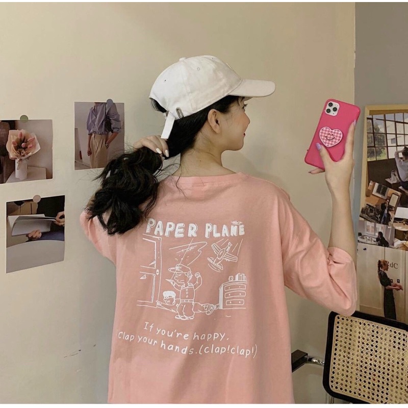 Áo thun tay lỡ unisex 39k