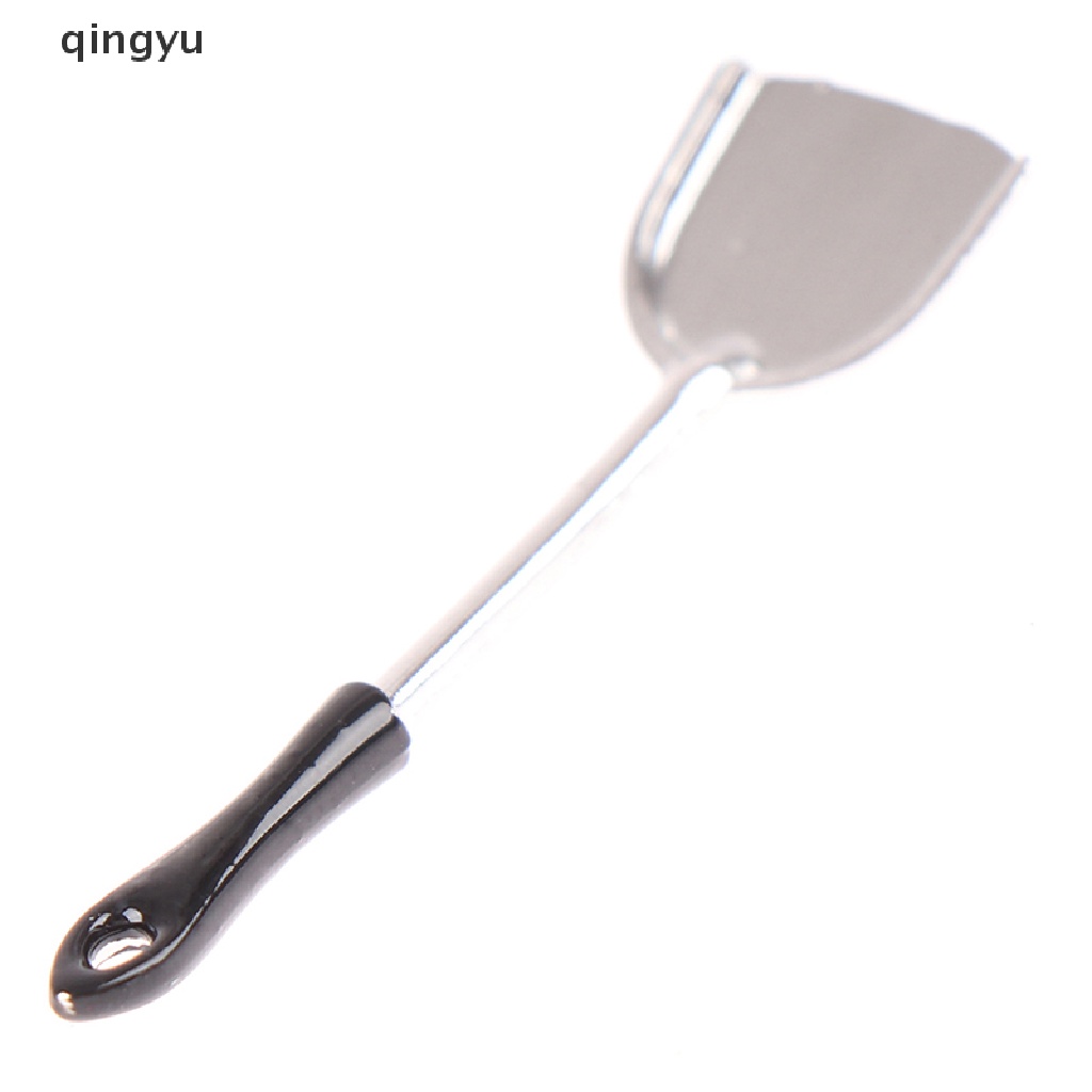 qingyu 1/12 Dollhouse Miniature Kitchen Shovel Simulation Spatula for Dollhouse Decor PLI