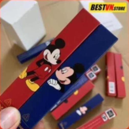 [BAO CHECK MÃ VẠCH] Son 3CE Mickey Siêu Hot, Xả Hàng Giá Siêu Sỉ, Son Tint Siêu Thơm Và Bám