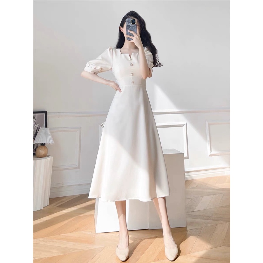 Đầm Công Sở, Dự Tiệc Form Dài  Sang Trọng – Thanh Lịch