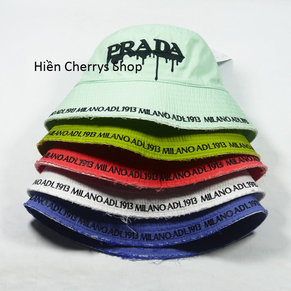 Nón bucket bo cụp, nón tai bèo Vành Tua siêu sang chảnh hợp thời trang phù hợp với giới trẻ hiên nay.