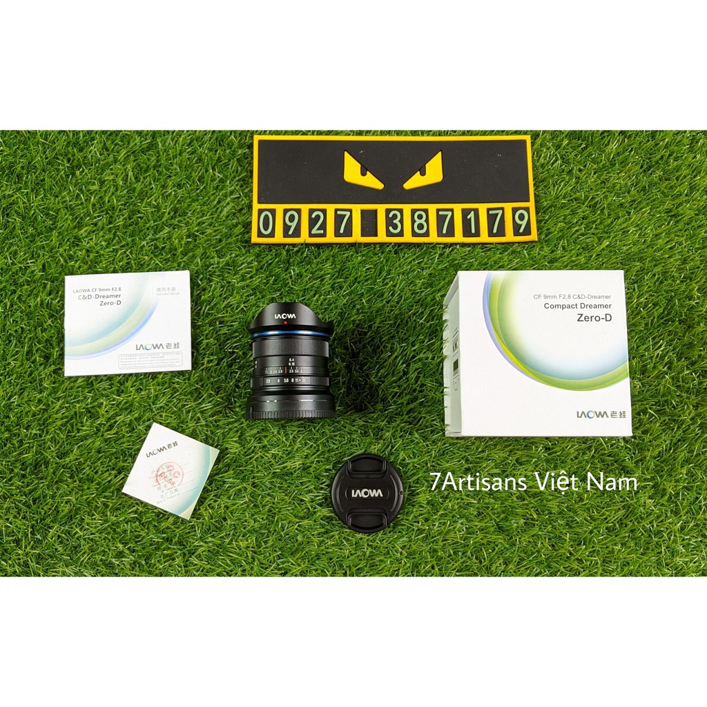 Ống Kính Venus Optics Laowa 9mm F2.8 Zero-D Siêu Rộng KHÔNG Méo Cho Fujifilm Sony E, M4/3, Canon EOS-M, Leica L, DJI DL