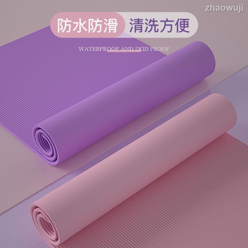 Thảm Tập Yoga Tại Nhà 10-15mm Chuyên Dùng Cho Người Mới Bắt Đầu