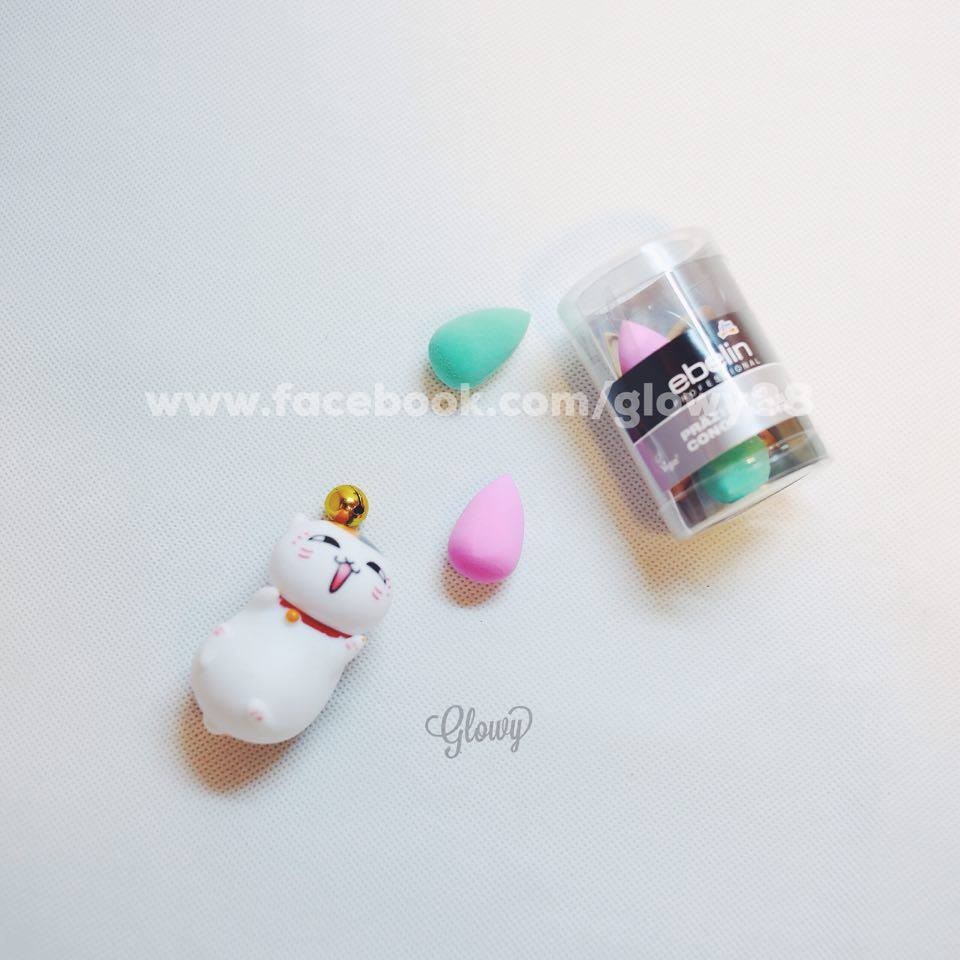 Mút trang điểm mini Ebelin - Set 2 miếng