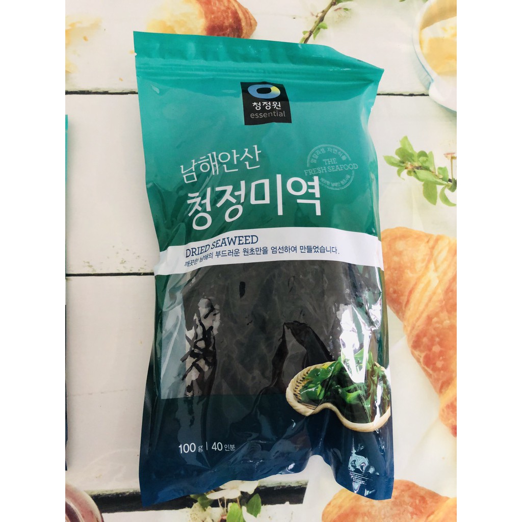 100g rong biển khô nấu canh Daesang Hàn Quốc