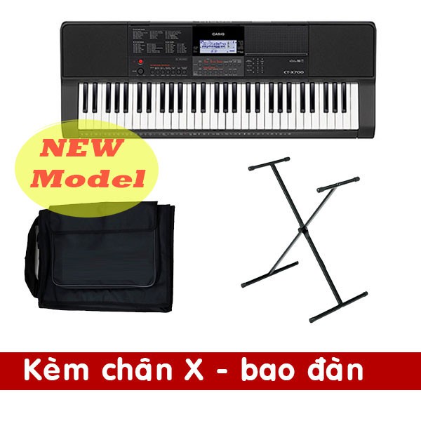 Đàn Organ Casio CT-X700 kèm Bao đàn + Chân X - NEW 100%