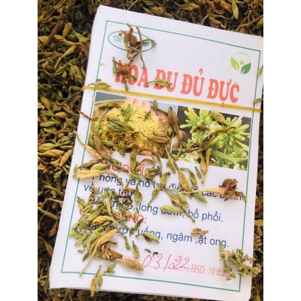 Hoa Đu Đủ Khô Sấy Lạnh( đẹp thơm)