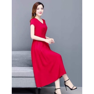 Đầm lụa nữ cao cấp mềm mát sang trọng QCNP4060
