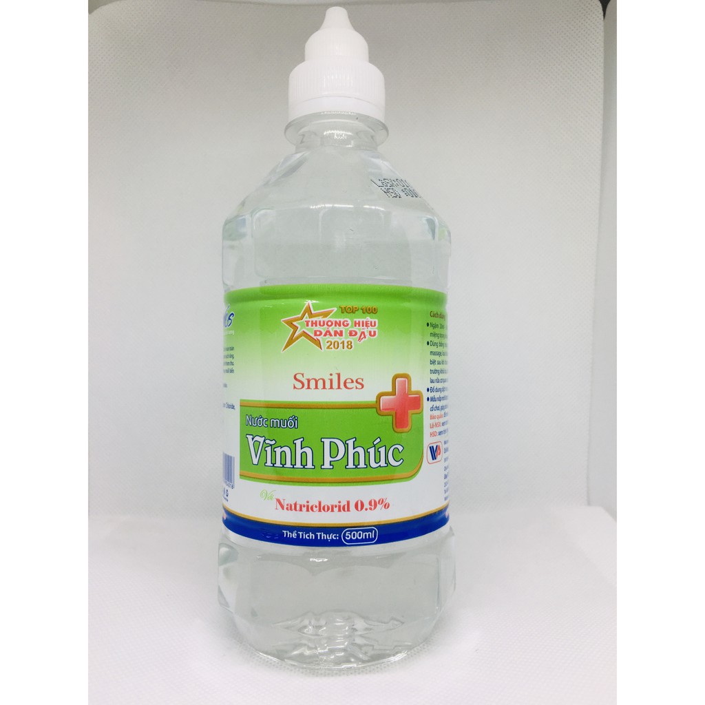 Nước Muối Vĩnh Phúc Natri Clorid 0.9%