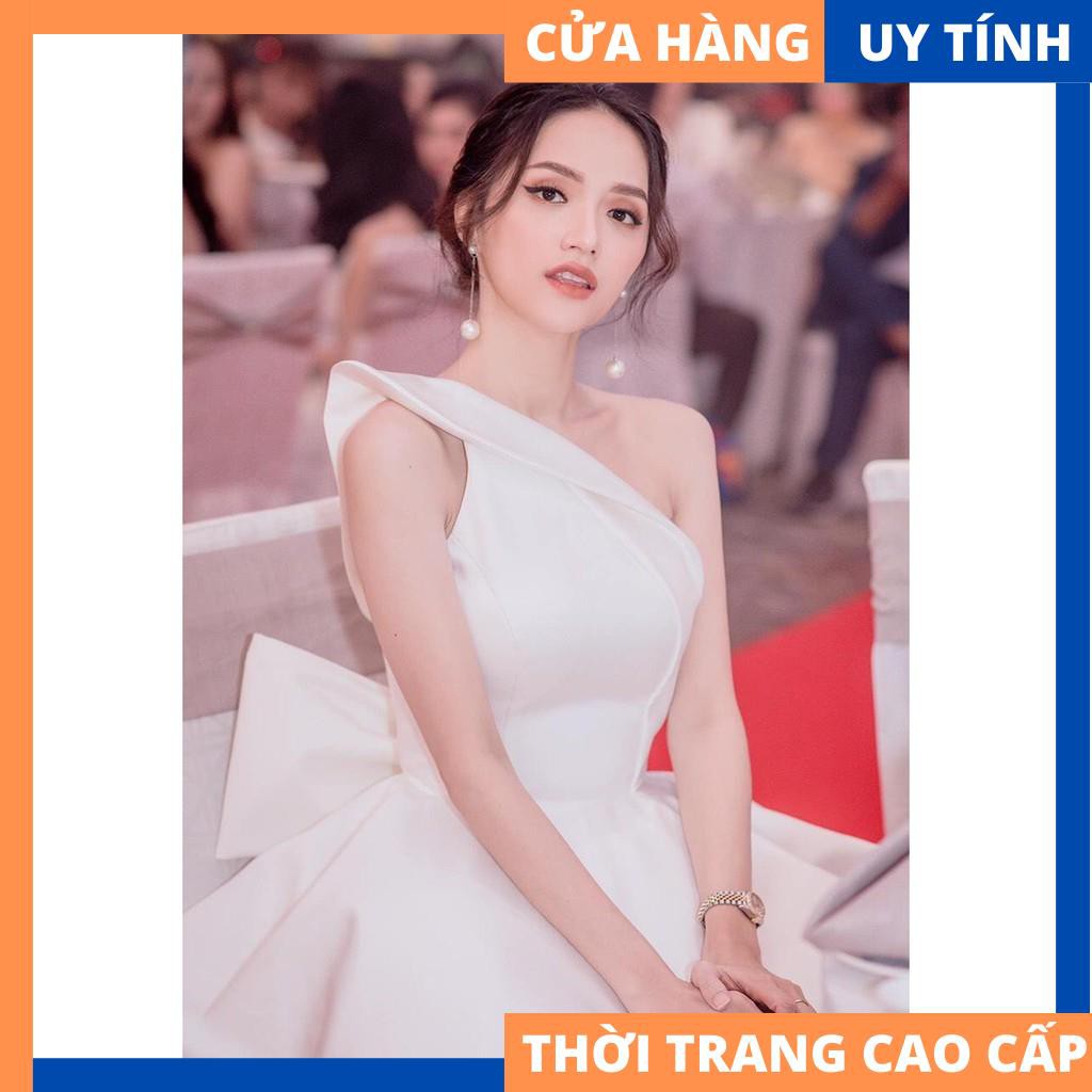 Đầm thiết kế lệch vai sang chảnh [HÀNG CAO CẤP]