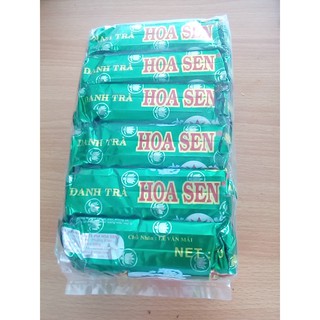 trà hoa sen móc câu lo