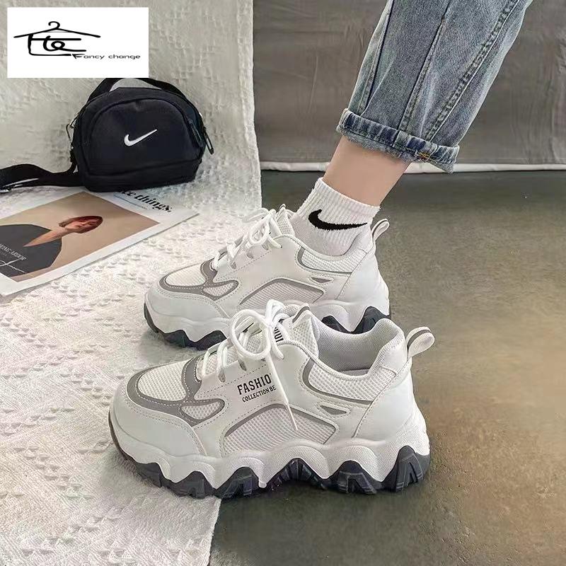 Giày Thể Thao Đế Dày Tăng Chiều Cao Thời Trang Năng Động