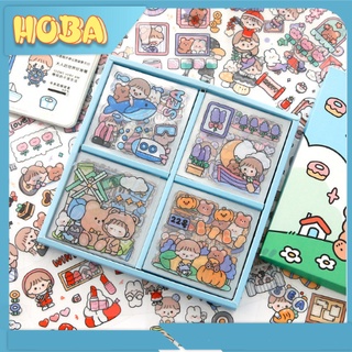 Hình dán cute sticker trang trí - HOBA