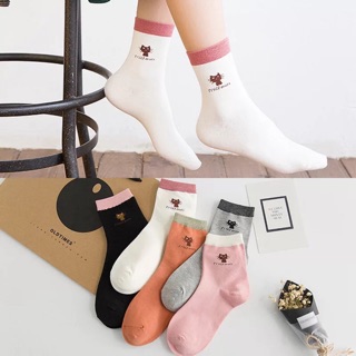 Set 5 đôi tất nữ cao cổ