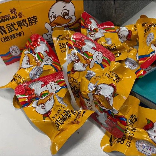 [Có sẵn] Hộp 450g Cổ Vịt Cay Tứ Xuyên Jingwu Ngon Chuẩn Vị Ăn Là Ghiền | BigBuy360 - bigbuy360.vn