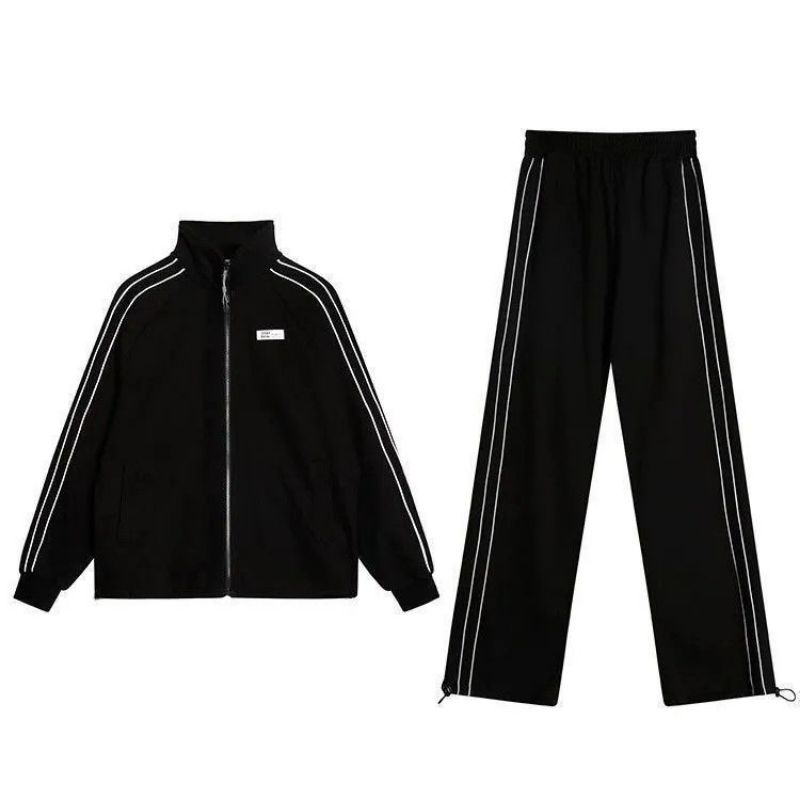 SET QUẦN ÁO THỂ THAO UNISEX HOẠ TIẾT SỌC HÀNG QUẢNG CHÂU
