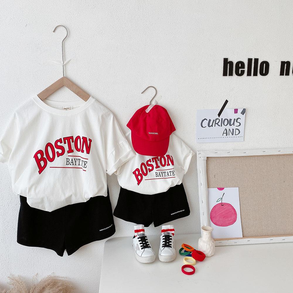 ⭐⭐Áo Thun Tay Lỡ Dáng Rộng Thời Trang Mùa Hè Hàn Quốc Cho Mẹ Và Bé