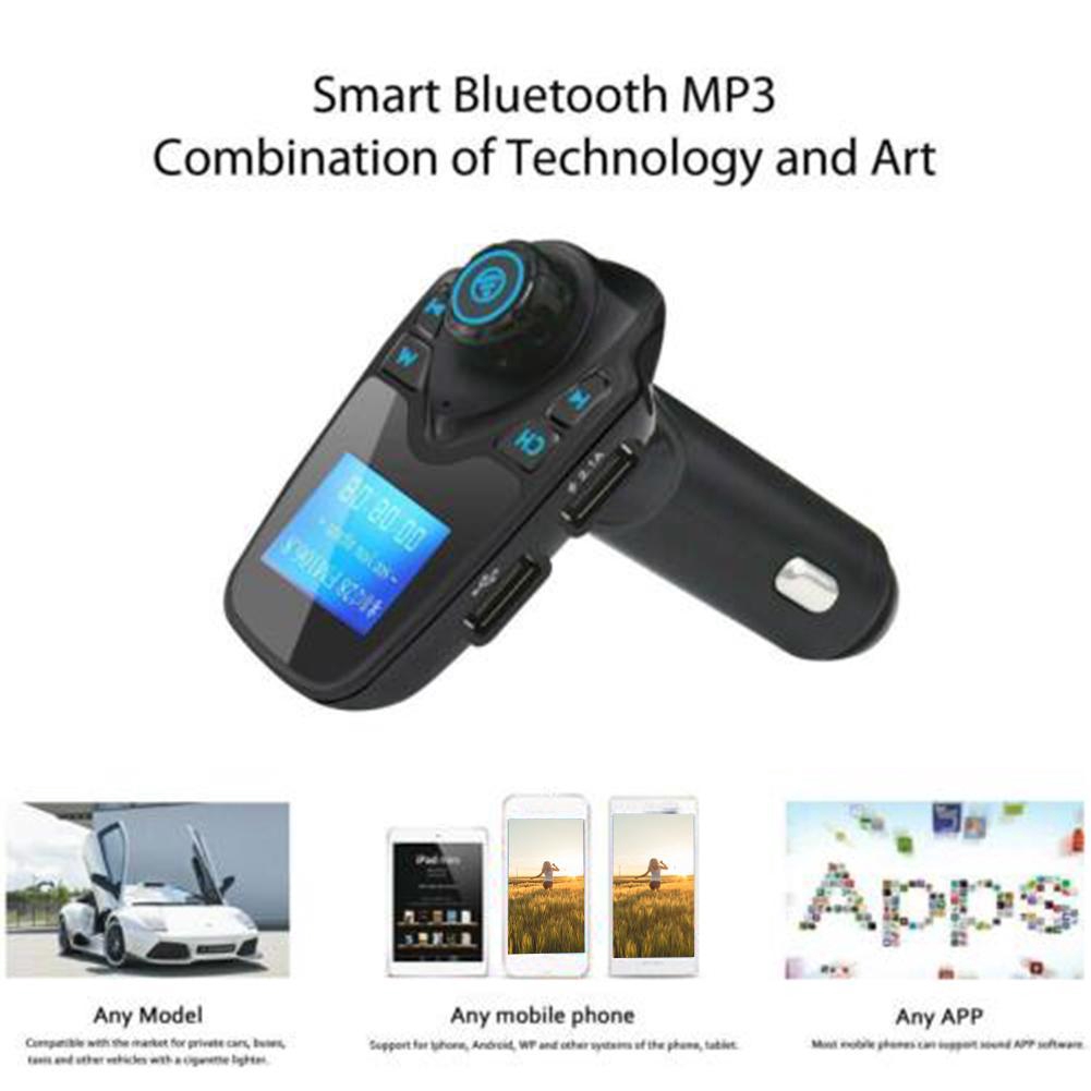 Bộ điều hợp vô tuyến đa năng trên xe hơi, sạc pin nghe nhạc bluetooth nghe FM