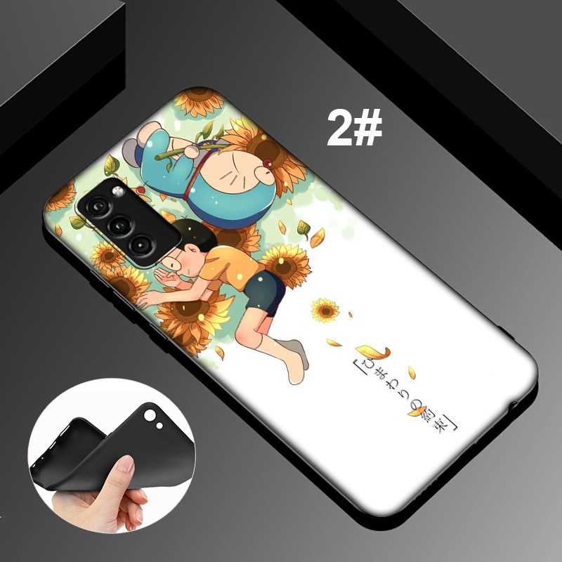 Huawei Y9 Prime Mate 10 Lite Pro Y5P Y8P Honor 6A 7C 8 8X Soft Case MD110 Fashion Cute Doraemon Protective shell Cover