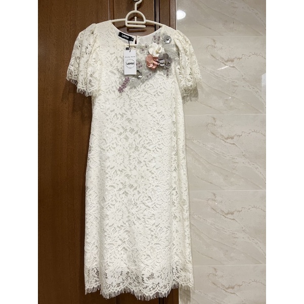 Đầm bầu ren Lamv