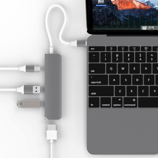 Cáp HYPERDRIVE USB TYPE-C HUB WITH 4K HDMI