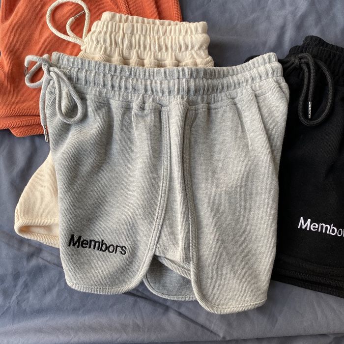 Korean Version of The 2021 New High Waist Slimming Outer Wear Anti-glare Hot Pants Women's Casual Home Sports Shorts