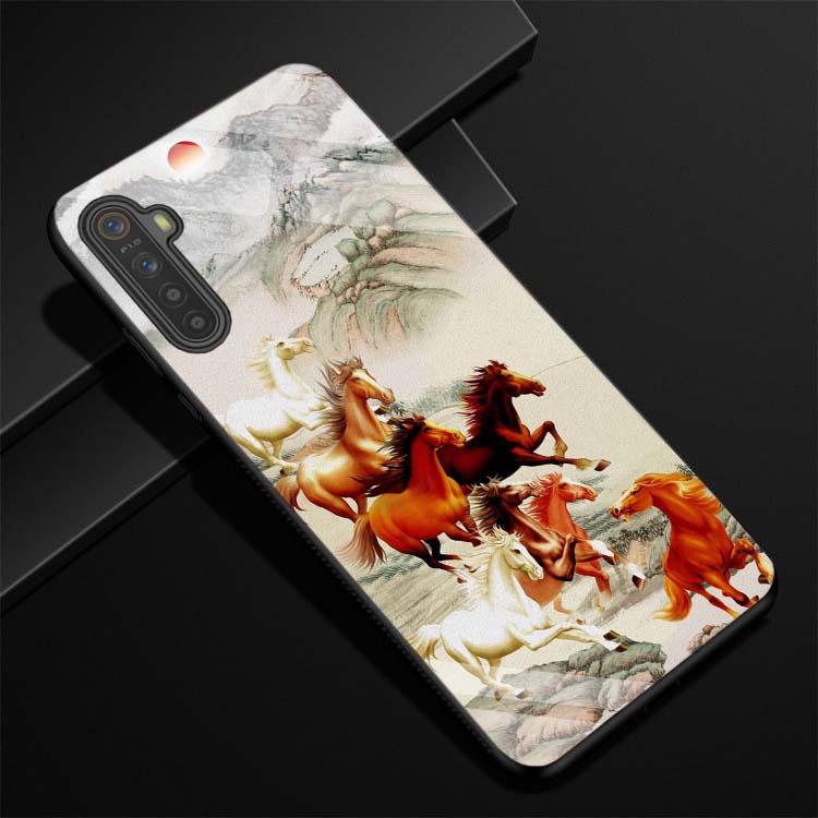 Ốp Lưng Realme 6/ 6 Pro Mặt kính cường lực Cao Cấp, Sang Trọng thiết kế Độc Quyền