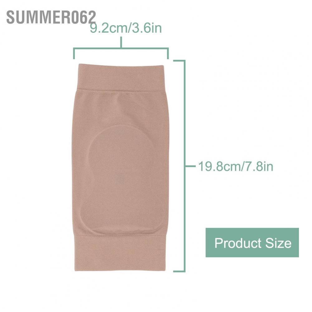 Summer062 1 Đôi gót chân silicone Đệm bảo vệ Tay áo bảo vệ Chân mềm Bảo vệ mắt cá chân Vớ bảo vệ đàn hồi