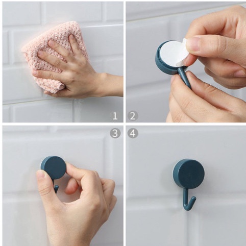 SET 10 MÓC TREO ĐỒ PHONG CÁCH HÀN QUỐC MÀU VINTAGE