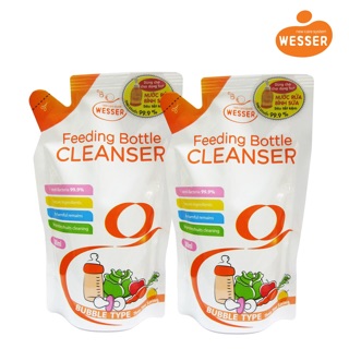 Nước Rửa Bình Sữa Wesser Hàn Quốc 500ml