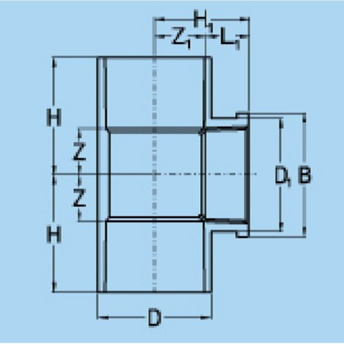 Combo 10 Tê ren trong 21/27 nhựa PVC Bình Minh (loại dày)