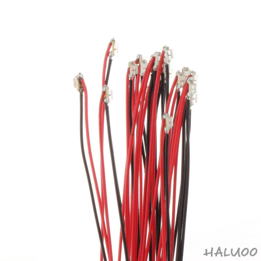Bộ 20 Mô Hình Tàu Lửa Mini Có Đèn LED Dùng Trang Trí Tiểu Cảnh