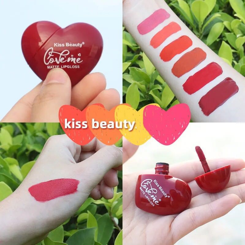 Son Kem Tint Kiss Beauty Trái Tim For Valentine | BigBuy360 - bigbuy360.vn