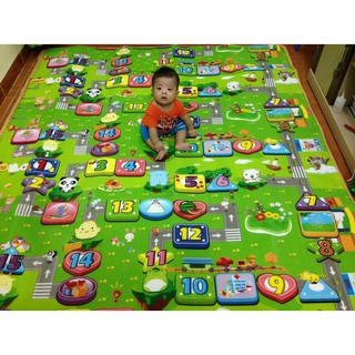 Thảm Xốp 2 Mặt  Cao Cấp 1M6x2m