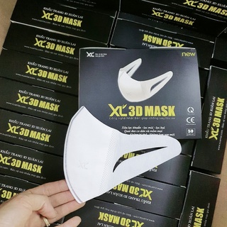 (Mẫu Mới ) Khẩu Trang 3D Mask Xuân Lai , Monji , Duy Quân , Unicham (chính hãng), Khẩu Trang Y Tế, công nghệ Nhật.
