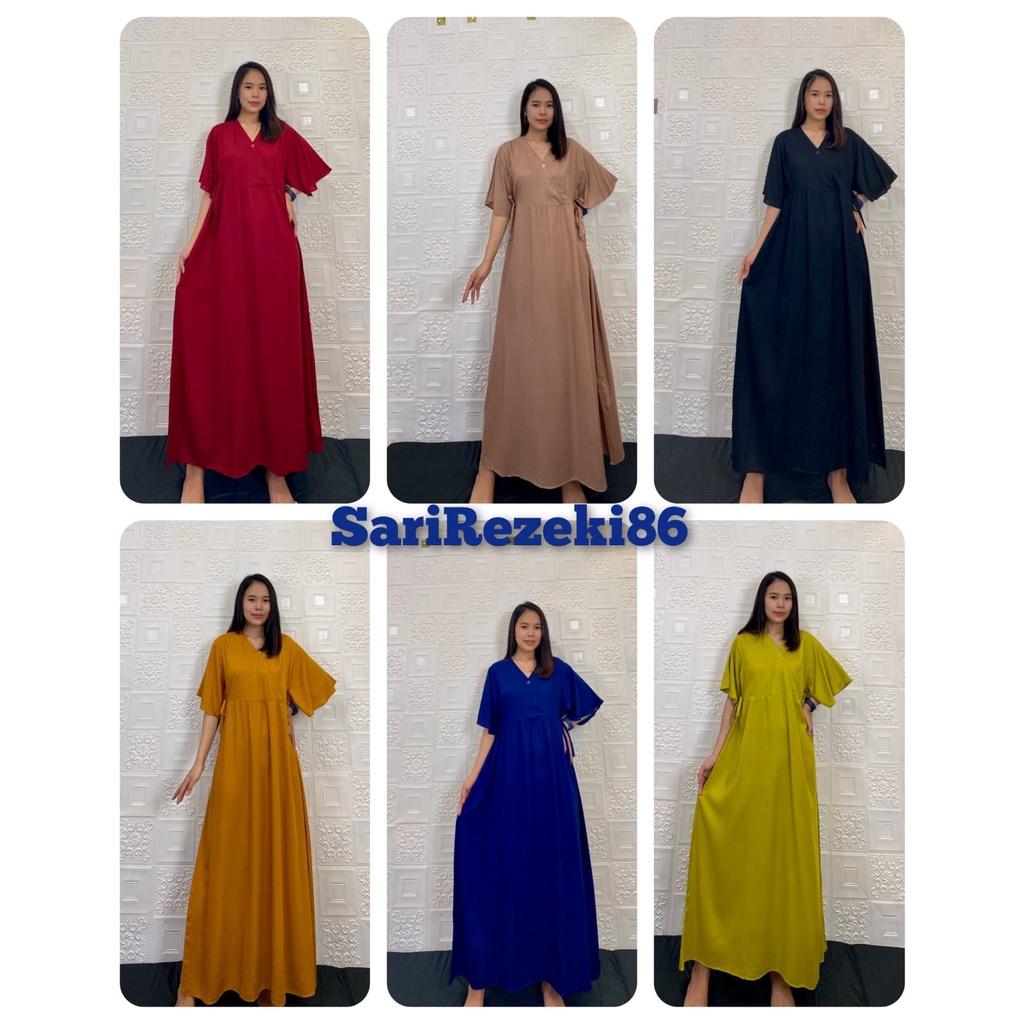 Rayon House Đầm Kimono Màu Trơn Cao Cấp Đẹp Mắt Cho Phụ Nữ Đang Cho Con Bú