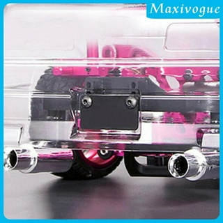 [Maxivogue] 1 Bộ Khung Tấm Ống Xả Ống Xả Cho Xe RC 1 / 10 Phụ Kiện DIY