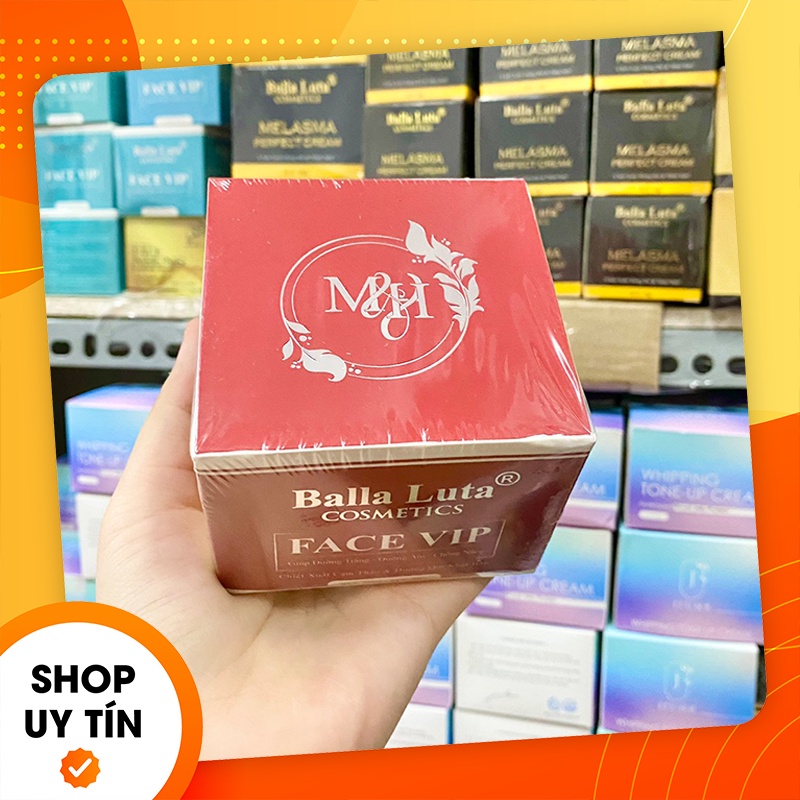 Kem face Vip đỏ giảm thâm nám căng bóng da Balla Luta 30g - Mỹ phẩm Thu Hằng Balla Luta