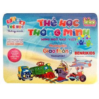 THẺ HỌC PHƯƠNG TIỆN GIAO THÔNG- FLASH CARD SONG NGỮ