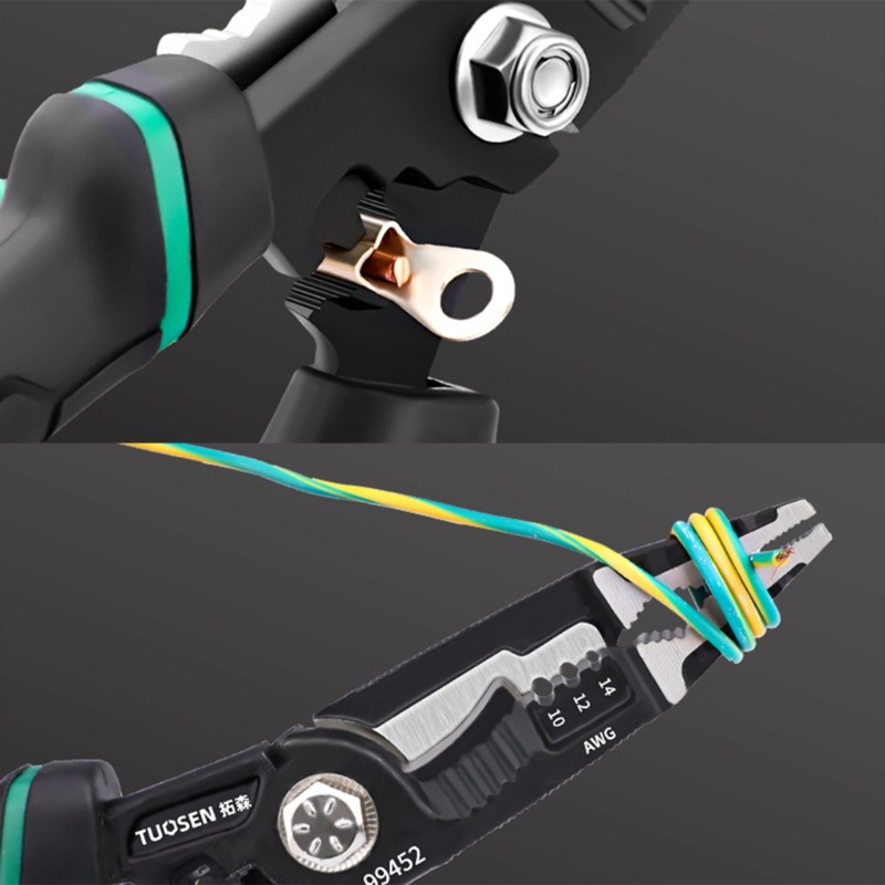 Kìm Cắt Dây Điện Đa Năng 9 Trong 1 Cr