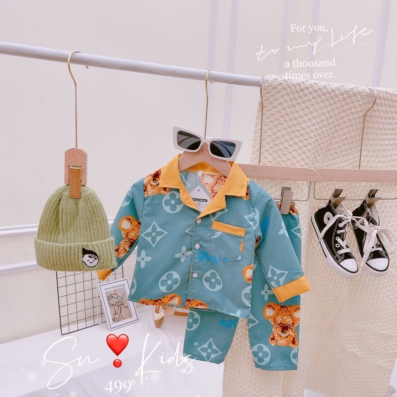 bộ pijama kate bé trai